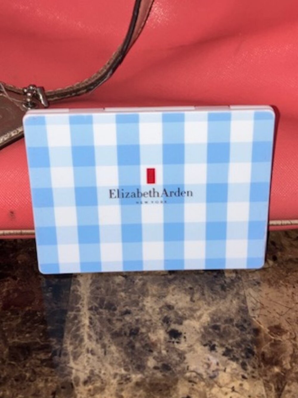 🔴Elizabeth Arden Gingham Makeup Kit Blush Eyeshadow